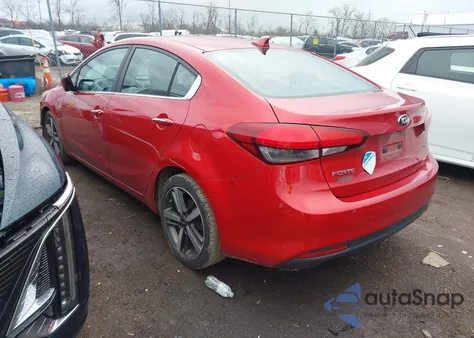 2017 Kia Forte Ex z USA, uszkodzony, nr VIN 3KPFL4A80HE036397
